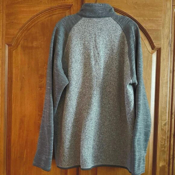 Patagonia 1/4 zip Better Sweater pullover nickle forge grey pocket 2x size XXL - Picture 8 of 12